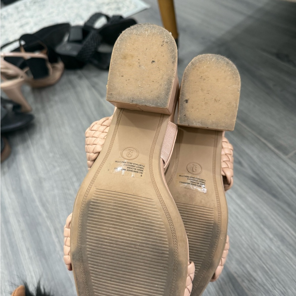 A New Day Women's Tan Braided Sandals - Picture 4 of 5